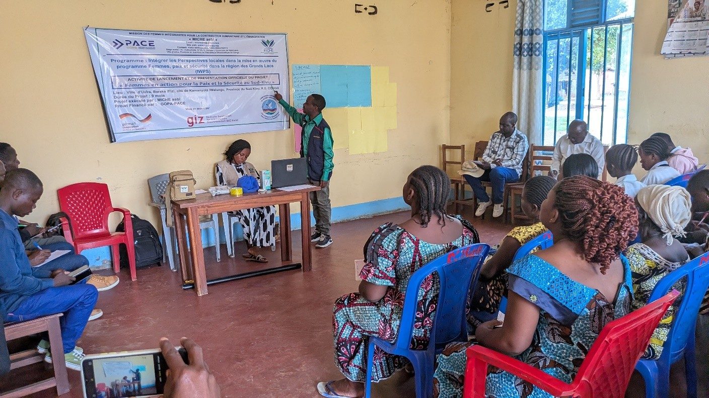 Lancement du projet « Femmes en Action pour la Paix » au Sud-Kivu