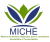 Logo officiel MICHE asbl : Mission des femmes intégrantes pour la contribution humanitaires et l'émancipation